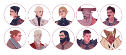 meexart:Preview of my DA:I buttons I’ll be selling at Katsu!