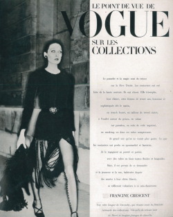 okpicturethis:  Paris Vogue 1972 
