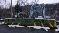 dorkly:  Lord of the Rings Bridge Warning Gandalf called in sick