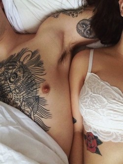 mydirtylittlesecret-imaslut:  Tattoos are so cool  Yeah they