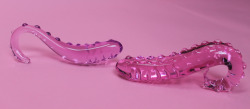 kittensplaypenshop:  Small Pink Tentacle vs Pink Tentacle (original)