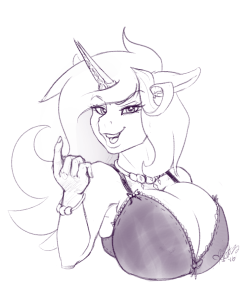 JFC that bra is strong.In-stream bust doodle for AlchemistPagan