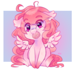 raidraws:chibi pony commissions for Amulet-Maru and Zombie8MyWaffle