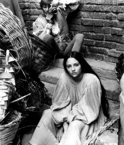 everestless:  Olivia Hussey on the set of “Romeo and Juliet”,