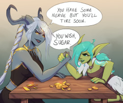 faebelina:  My stubborn girls like each other more than they