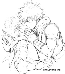 BakuDeku / BKDK for my dear Feelslikefire ❤   (R18+ here) 