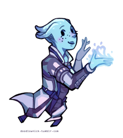 doodlownick: By the Godess! It’s a transparent Liara for all