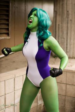 xxxlooker:  rule34andstuff:  Fictional Characters that I would “wreck”(provided they were non-fictional): She-Hulk(Marvel).   With a passion