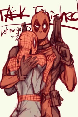 ermegerd206:  Since everyone seems to love Spideypool HERE’S