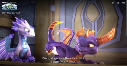 sturmtruppen:  If you join the Skylanders Academy Spyro the Dragon