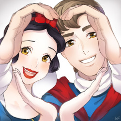 princessesfanarts:By ANO＊MP31う22  This is extremely cute!