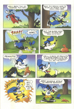 From Mickey Mouse issue 279Zeke Wolf gets his paws on Super Goof’s