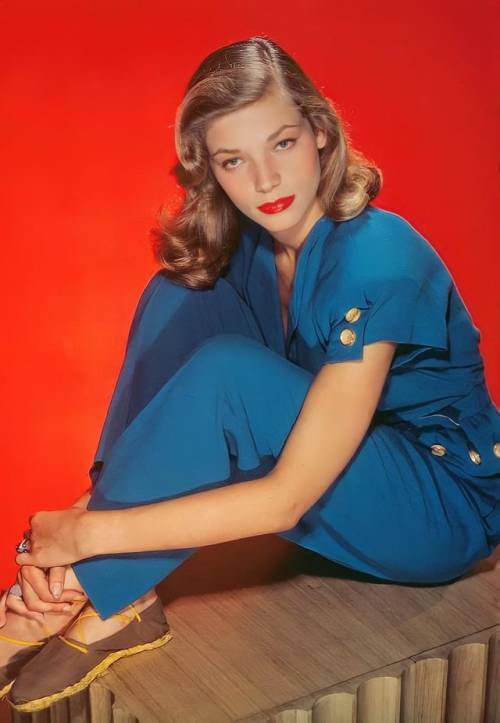 blondebrainpower:Lauren Bacall, 1940′s