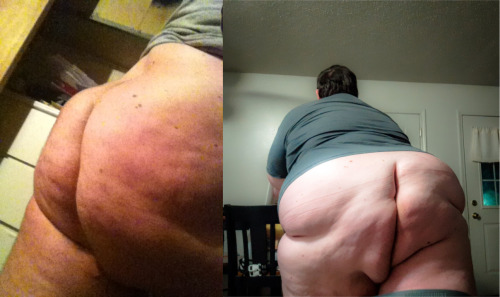 cubbybear:10 Years can do a lot to a booty. What can you do with