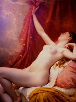 paintingses:  Danaë (detail) by Alexandre Chantron (1842-1918)