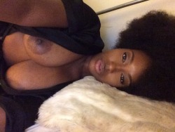 ebonywankbank:  glamazontyomi: It’s Titty Tuesday. Celebrate