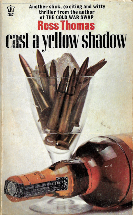 Cast A Yellow Shadow, by Ross Thomas (Hodder, 1970).From a second-hand