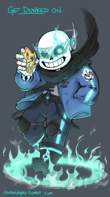itsmandymo:  My brother came up with the idea that Sans was a