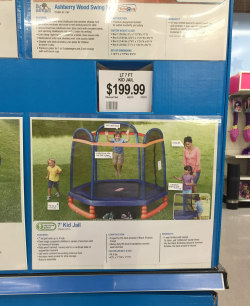 obviousplant:  This 7-Ft. Kid Jail is now available at Toys R