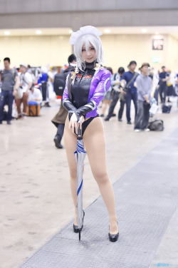 girlwhowearpantyhoseincosplay:  Japanese cosplayer Sachi Budou