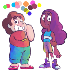 folderface:   More Color practice with Steven and Connie!   And
