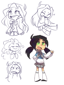 ya-ssui:  mar’i doodles from last year that I found in my external