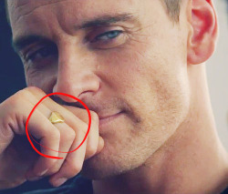 serenissimaluna:  Identical rings HELLO MCFASSY 