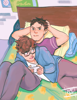 raisintheta:  dorm life iwaoi 