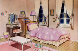 mizunocaitlin:  Usagi’s bedroom from the Sailor Moon Crystal