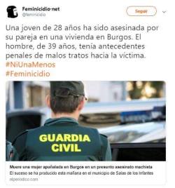   El asesinato nuestro de cada día.  