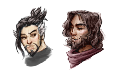 werecree:some bust sketches from twiter! i’ve also gotten a