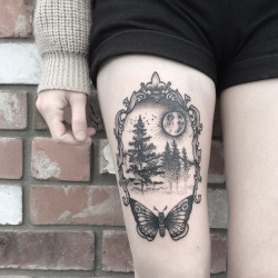 prettyf0x:  New ink! done by the amazing Juju: https://instagram.com/juliajujutattoo/