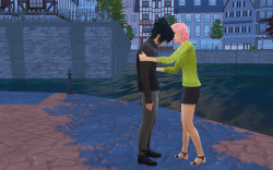 konoha-sims:  Sakura: Come on. Let’s get you home.Sasuke: Hn.