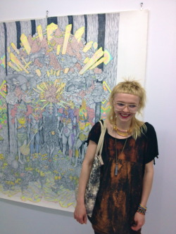 wearepurple:  a pretty girl with a Yolandi cut at Grimes’sss