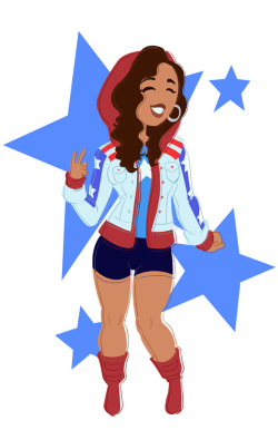 christiancgtomas:   Retro Heroes / America Chavez aka Miss America