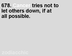 zodiacchic:We have more entertaining cancer-only education over