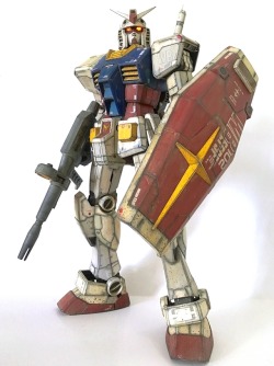 gunjap:  jukmann’s AMAZING 1/48 MEGA SIZE MODEL GUNDAM Paint