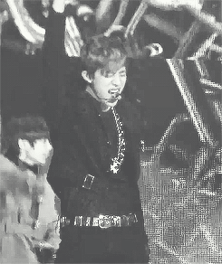 himdaes:  daehyun successfully hitting his high note + his satisfied