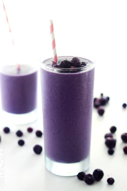 do-not-touch-my-food:  Blueberry Smoothie 