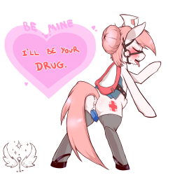 Nurse Redheart….um…(pun about storage space)———————————Join