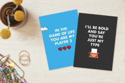 betype:  Cards by punnypixels  