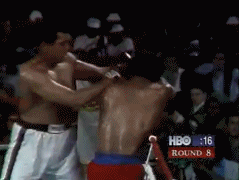 biggshot:  phuckindope:  Damn.!!  Ali giving some boxing lessons!!