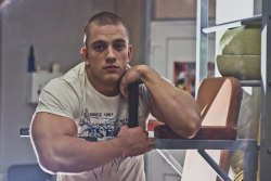 theruskies:  Cute Russian muscular stud He has so cute, kind