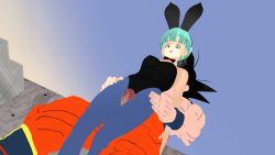 kazugin:  Bulma helping out her old buddy relieve some stress