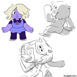 mordeshakes:  i should draw younger amethyst more……