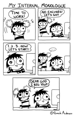 tastefullyoffensive:  by Sarah Andersen 