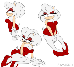 lamarkey: just remembered a sonic oc i made when i was 14 lol