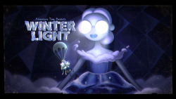Winter Light (Elements Pt. 3) - title carddesigned and painted