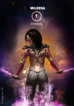 mortalkombatshrine:  Mileena variations by Romeo J. Gonzales [