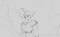 jscandyhell:Goku rough anim! Big thanks for the anonymous request